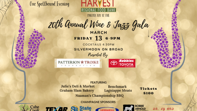 Harvest Regional Food Bank Wine Jazz Gala