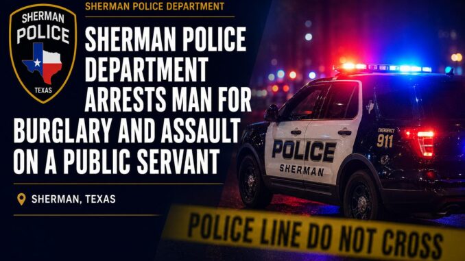 Sherman Apartment Burglary Assault