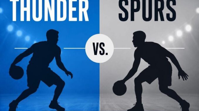 Thunder Spurs Western Conference Finals