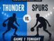 Thunder Spurs Western Conference Finals