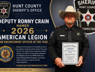 Hunt County Officer of the Year
