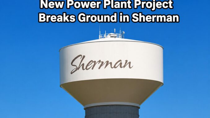 New Power Plant Sherman Texas