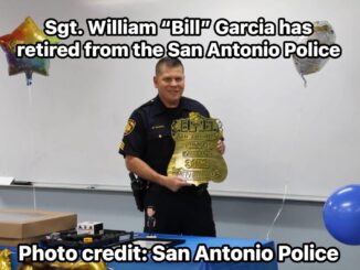 San Antonio Police Sergeant Retires
