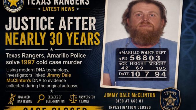 DNA 1997 Amarillo Cold Case