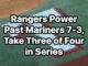 Rangers Mariners Series