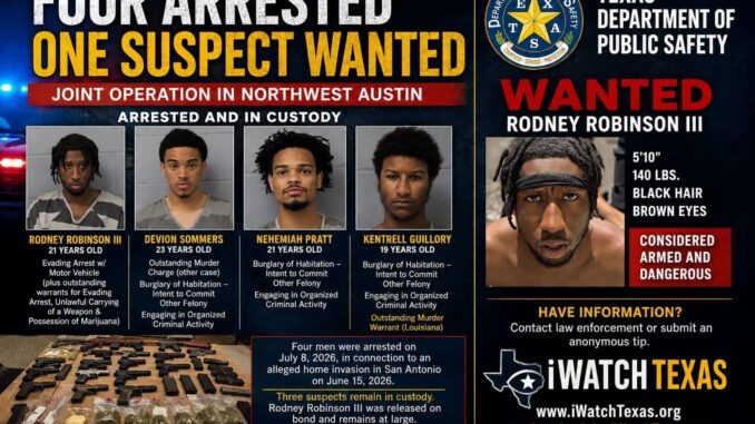 DPS Arrested Austin Operation