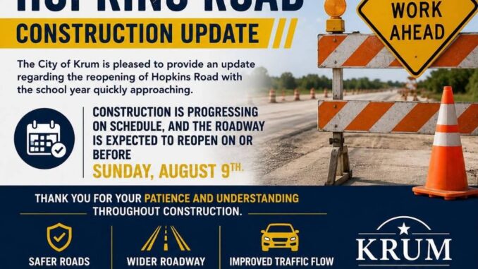 Hopkins Road Krum