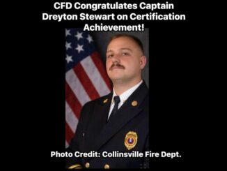 CFD Congratulates Dreyton Stewart