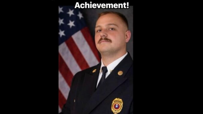 CFD Congratulates Dreyton Stewart