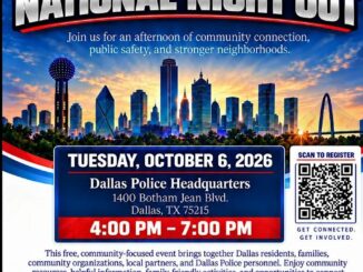 Dallas police National Night Out event